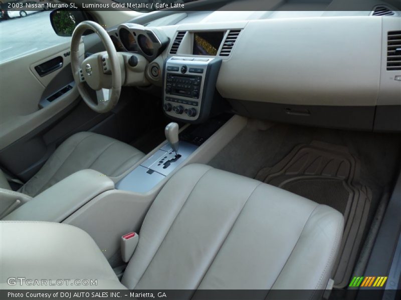 Luminous Gold Metallic / Cafe Latte 2003 Nissan Murano SL