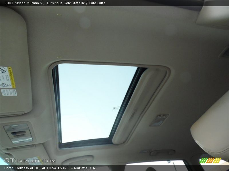 Luminous Gold Metallic / Cafe Latte 2003 Nissan Murano SL