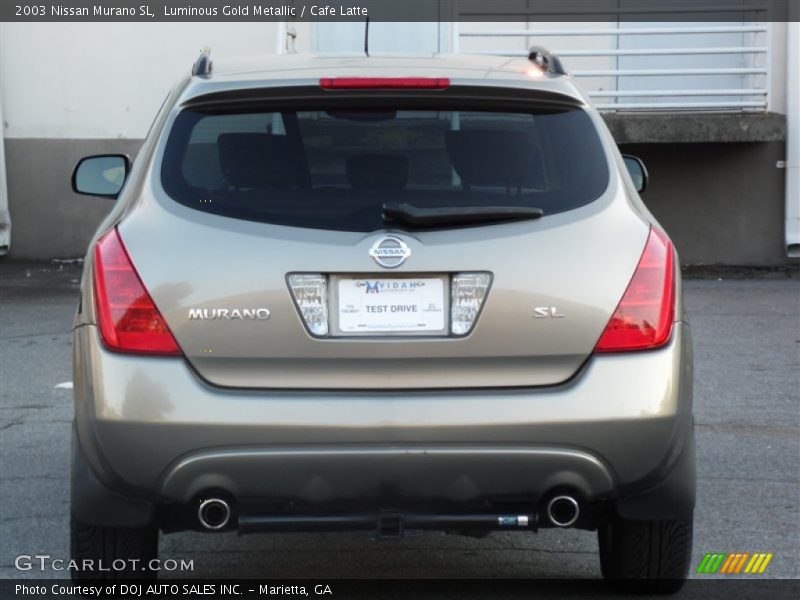 Luminous Gold Metallic / Cafe Latte 2003 Nissan Murano SL