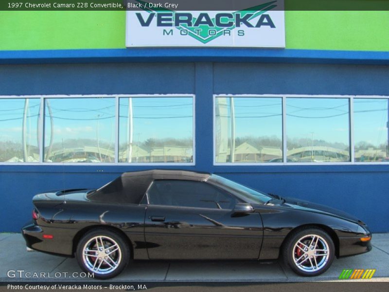 Black / Dark Grey 1997 Chevrolet Camaro Z28 Convertible