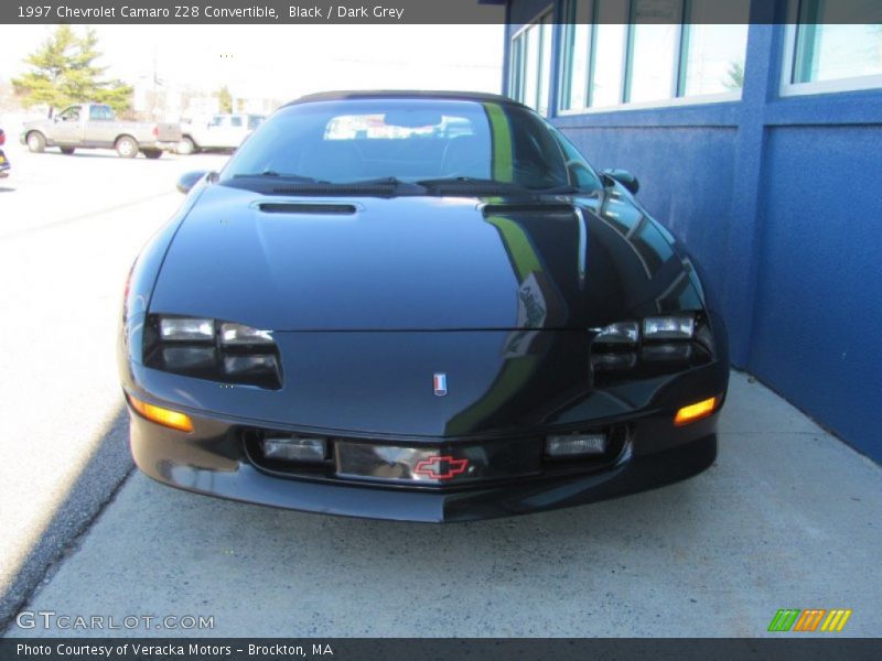 Black / Dark Grey 1997 Chevrolet Camaro Z28 Convertible