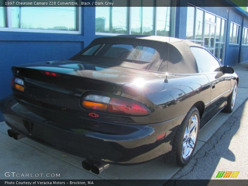 Black / Dark Grey 1997 Chevrolet Camaro Z28 Convertible