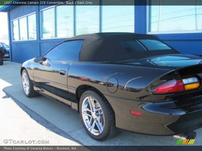 Black / Dark Grey 1997 Chevrolet Camaro Z28 Convertible