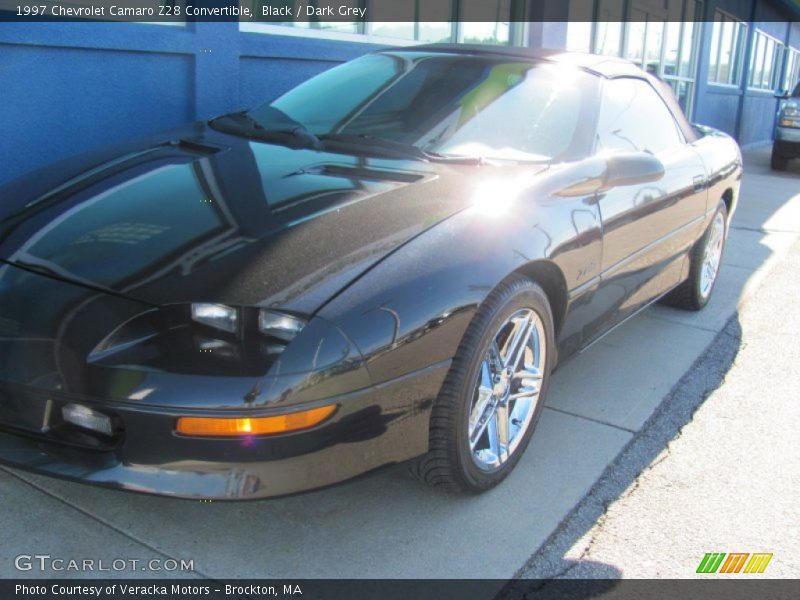 Black / Dark Grey 1997 Chevrolet Camaro Z28 Convertible