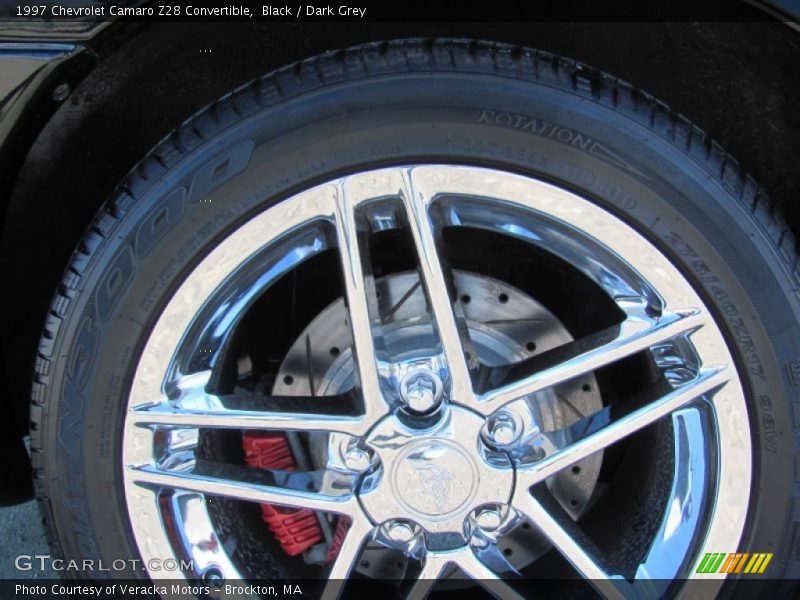 Black / Dark Grey 1997 Chevrolet Camaro Z28 Convertible