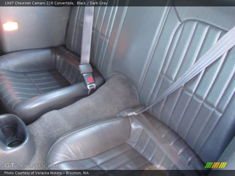 Black / Dark Grey 1997 Chevrolet Camaro Z28 Convertible