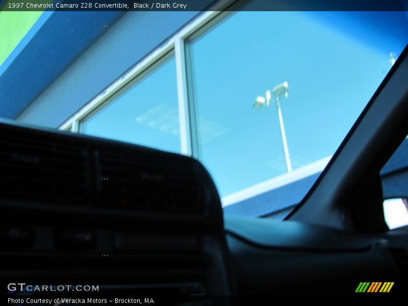 Black / Dark Grey 1997 Chevrolet Camaro Z28 Convertible