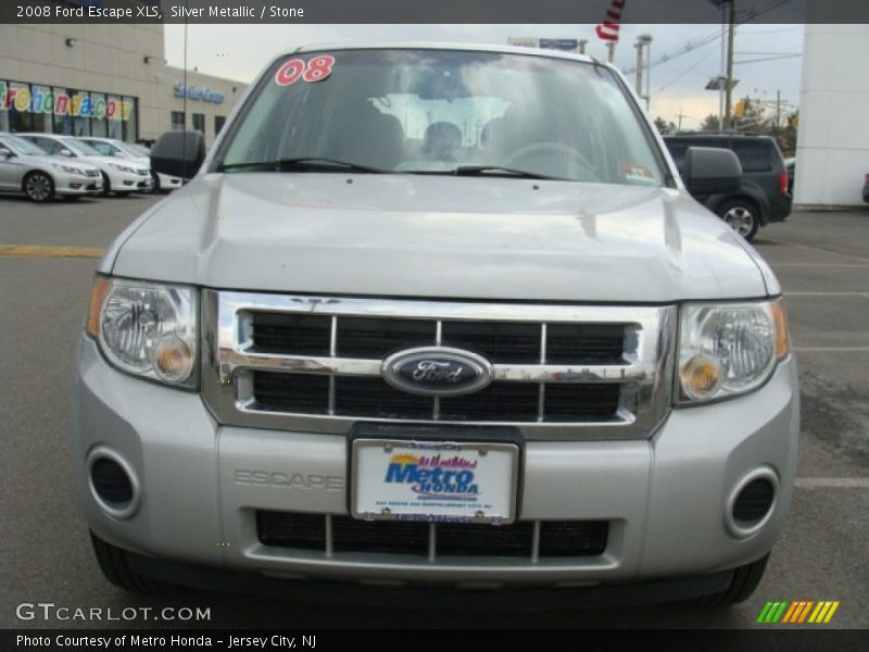 Silver Metallic / Stone 2008 Ford Escape XLS