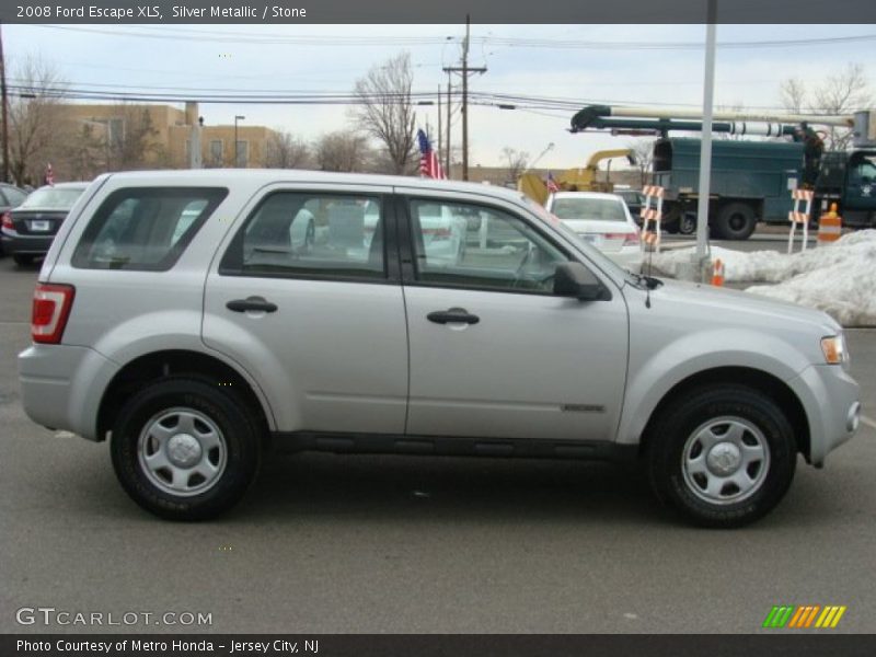 Silver Metallic / Stone 2008 Ford Escape XLS