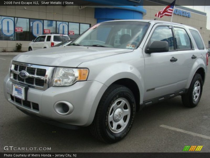 Silver Metallic / Stone 2008 Ford Escape XLS