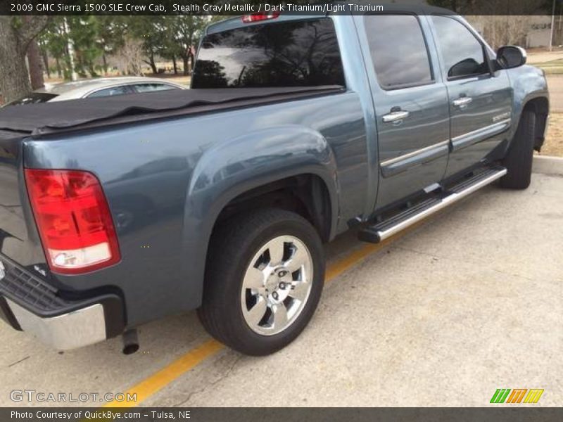 Stealth Gray Metallic / Dark Titanium/Light Titanium 2009 GMC Sierra 1500 SLE Crew Cab