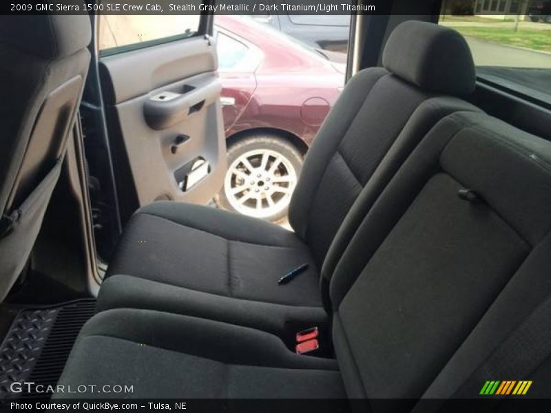 Stealth Gray Metallic / Dark Titanium/Light Titanium 2009 GMC Sierra 1500 SLE Crew Cab