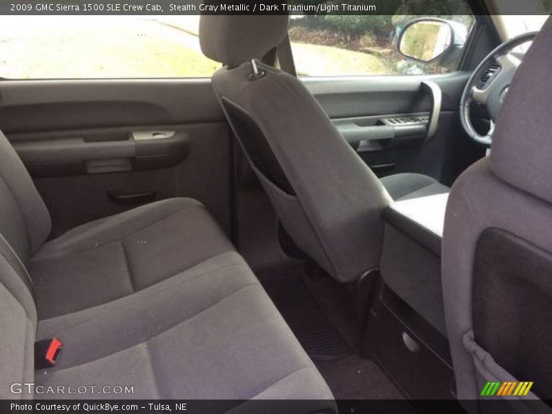 Stealth Gray Metallic / Dark Titanium/Light Titanium 2009 GMC Sierra 1500 SLE Crew Cab