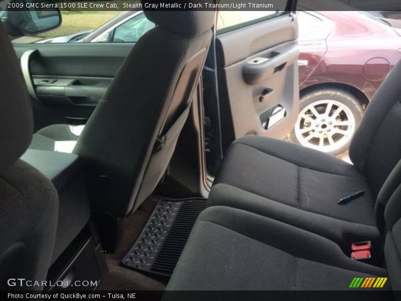 Stealth Gray Metallic / Dark Titanium/Light Titanium 2009 GMC Sierra 1500 SLE Crew Cab