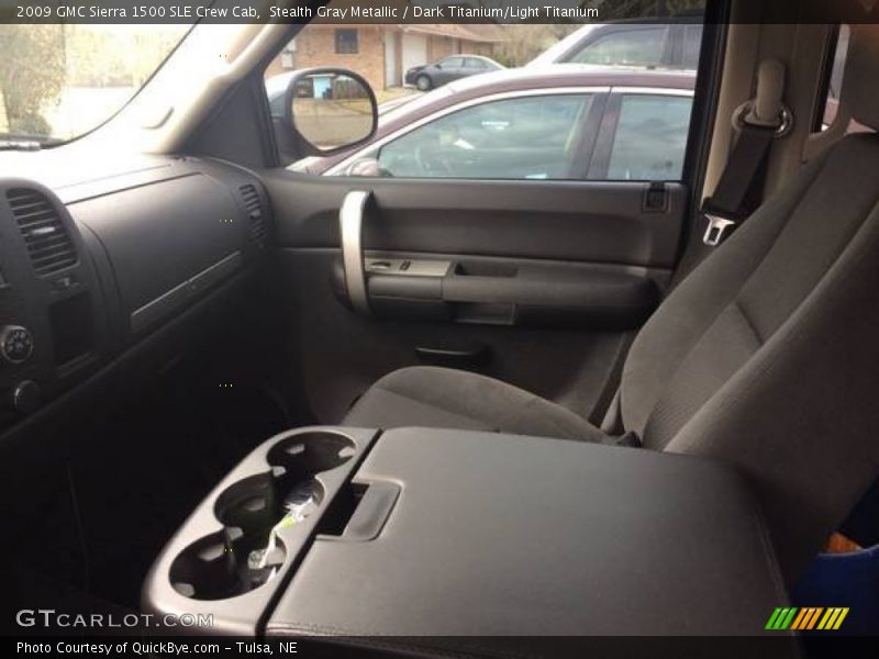 Stealth Gray Metallic / Dark Titanium/Light Titanium 2009 GMC Sierra 1500 SLE Crew Cab