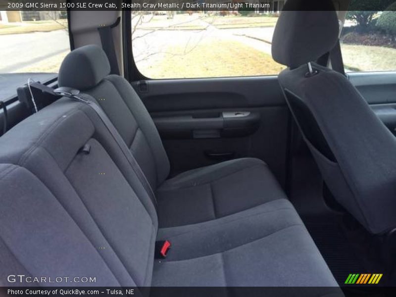 Stealth Gray Metallic / Dark Titanium/Light Titanium 2009 GMC Sierra 1500 SLE Crew Cab