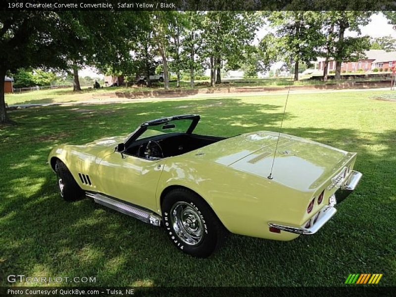  1968 Corvette Convertible Safari Yellow