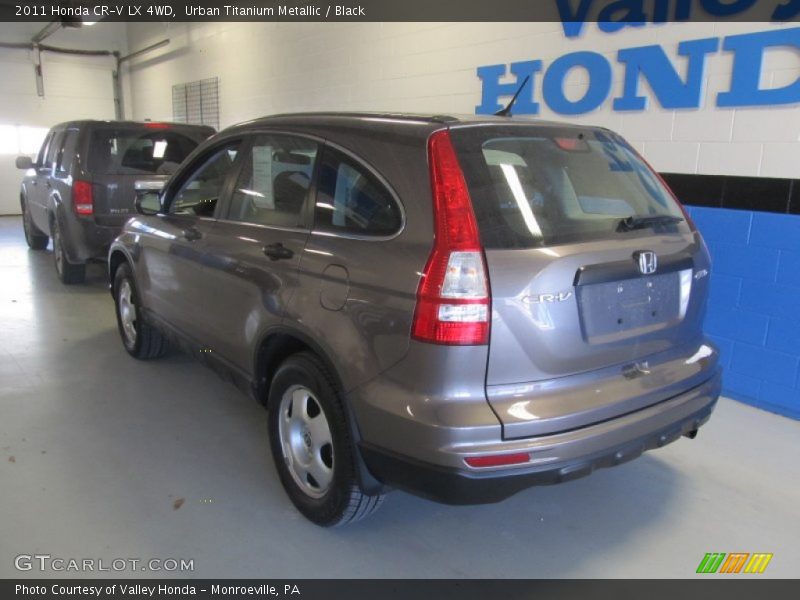 Urban Titanium Metallic / Black 2011 Honda CR-V LX 4WD
