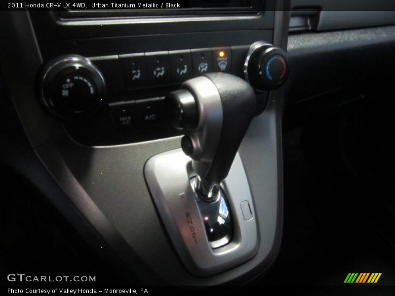 Urban Titanium Metallic / Black 2011 Honda CR-V LX 4WD
