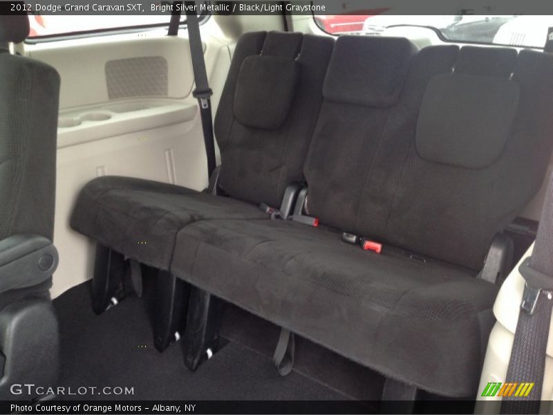 Bright Silver Metallic / Black/Light Graystone 2012 Dodge Grand Caravan SXT