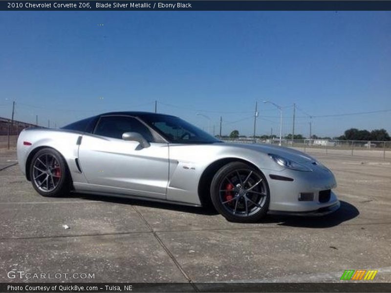  2010 Corvette Z06 Blade Silver Metallic