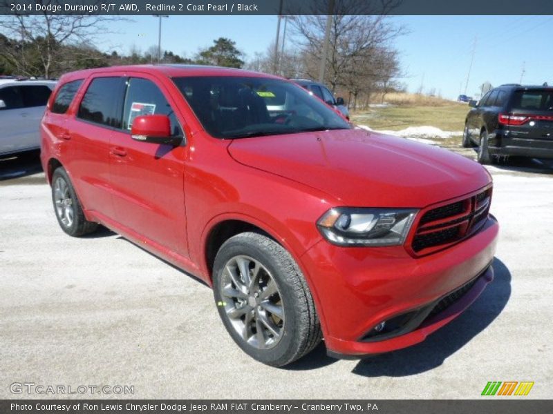 Redline 2 Coat Pearl / Black 2014 Dodge Durango R/T AWD