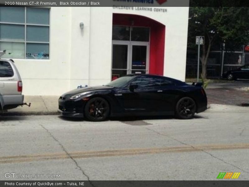 Black Obsidian / Black 2010 Nissan GT-R Premium