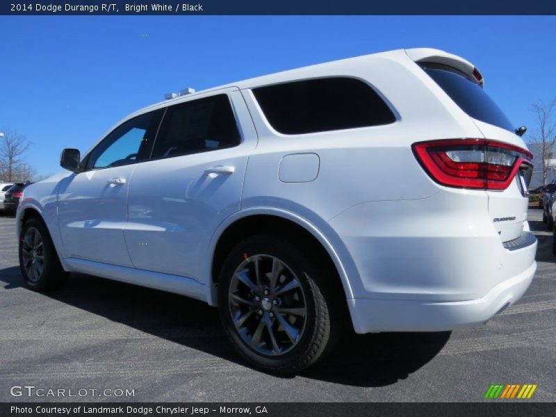 Bright White / Black 2014 Dodge Durango R/T