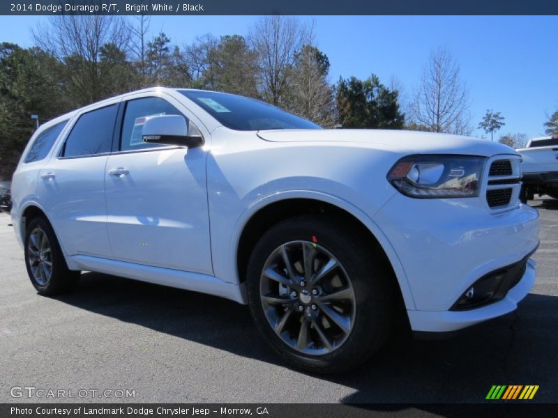 Bright White / Black 2014 Dodge Durango R/T