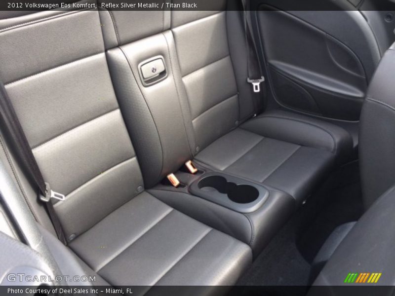 Reflex Silver Metallic / Titan Black 2012 Volkswagen Eos Komfort