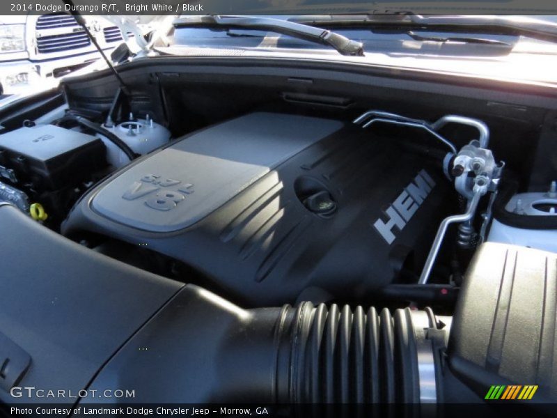 Bright White / Black 2014 Dodge Durango R/T