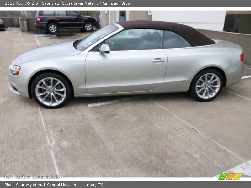 Cuvee Silver Metallic / Cinnamon Brown 2013 Audi A5 2.0T Cabriolet