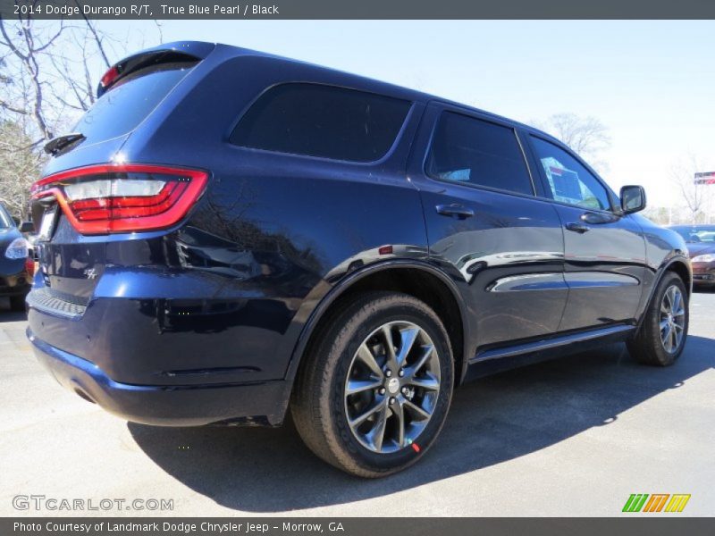 True Blue Pearl / Black 2014 Dodge Durango R/T