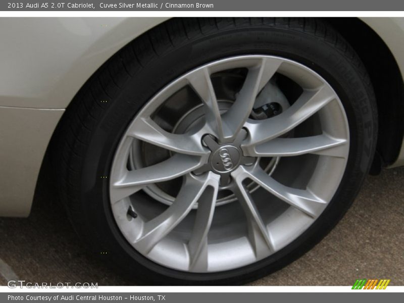 Cuvee Silver Metallic / Cinnamon Brown 2013 Audi A5 2.0T Cabriolet