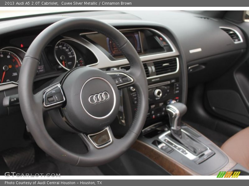 Cuvee Silver Metallic / Cinnamon Brown 2013 Audi A5 2.0T Cabriolet