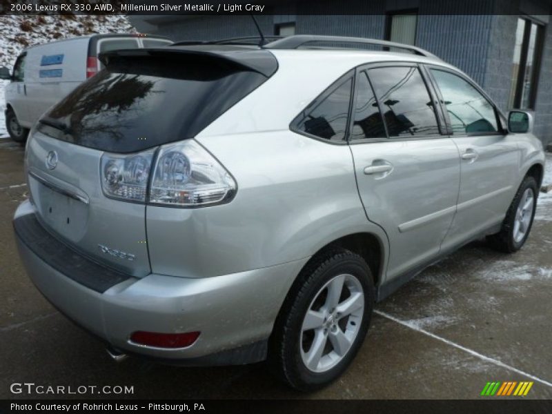 Millenium Silver Metallic / Light Gray 2006 Lexus RX 330 AWD