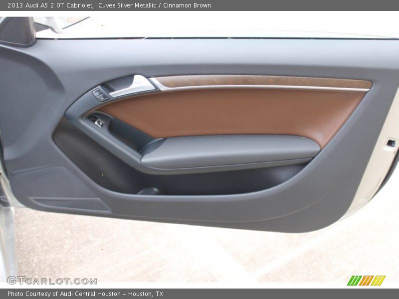 Cuvee Silver Metallic / Cinnamon Brown 2013 Audi A5 2.0T Cabriolet
