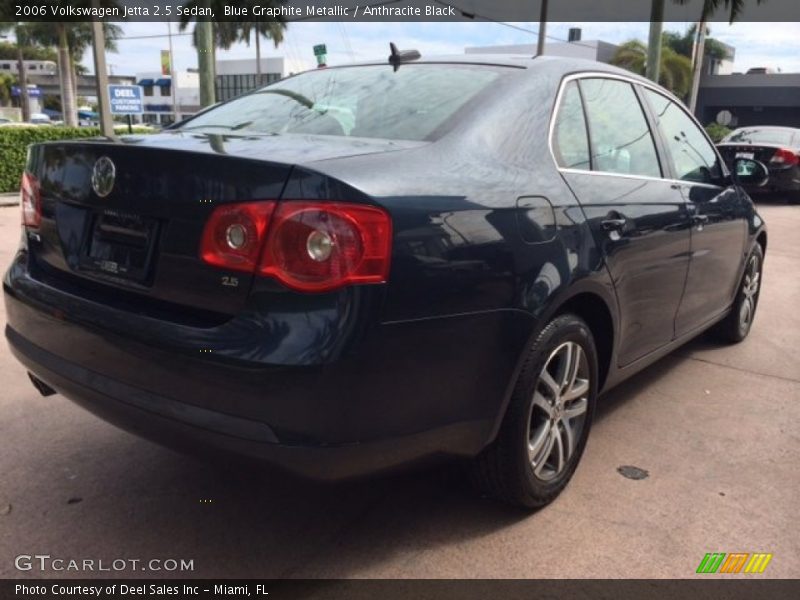 Blue Graphite Metallic / Anthracite Black 2006 Volkswagen Jetta 2.5 Sedan