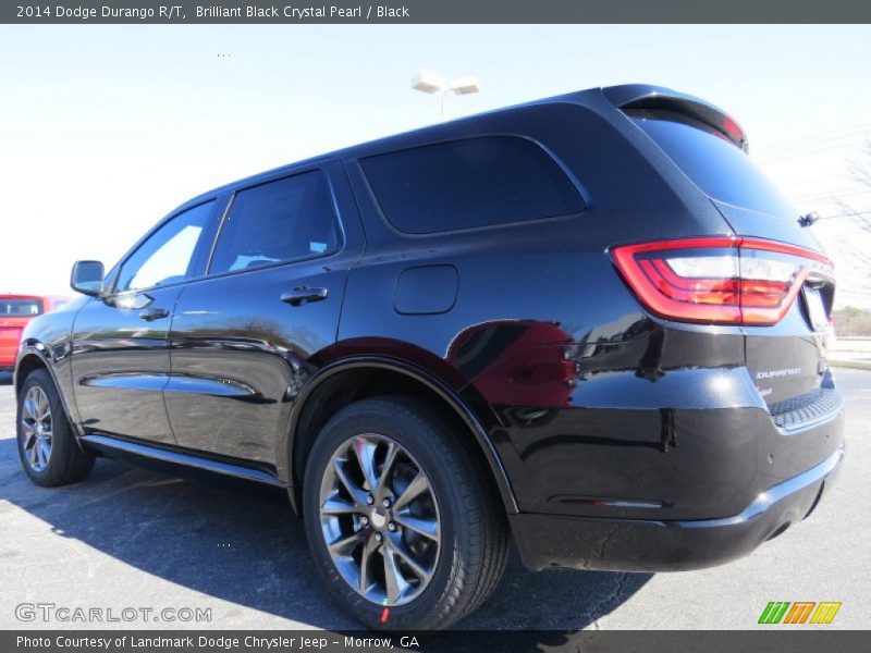 Brilliant Black Crystal Pearl / Black 2014 Dodge Durango R/T