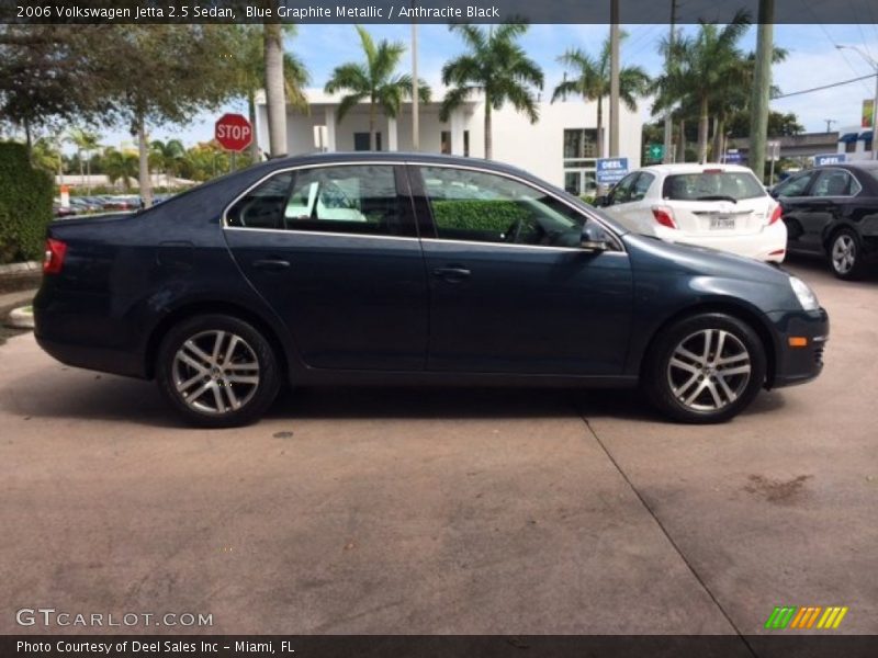 Blue Graphite Metallic / Anthracite Black 2006 Volkswagen Jetta 2.5 Sedan