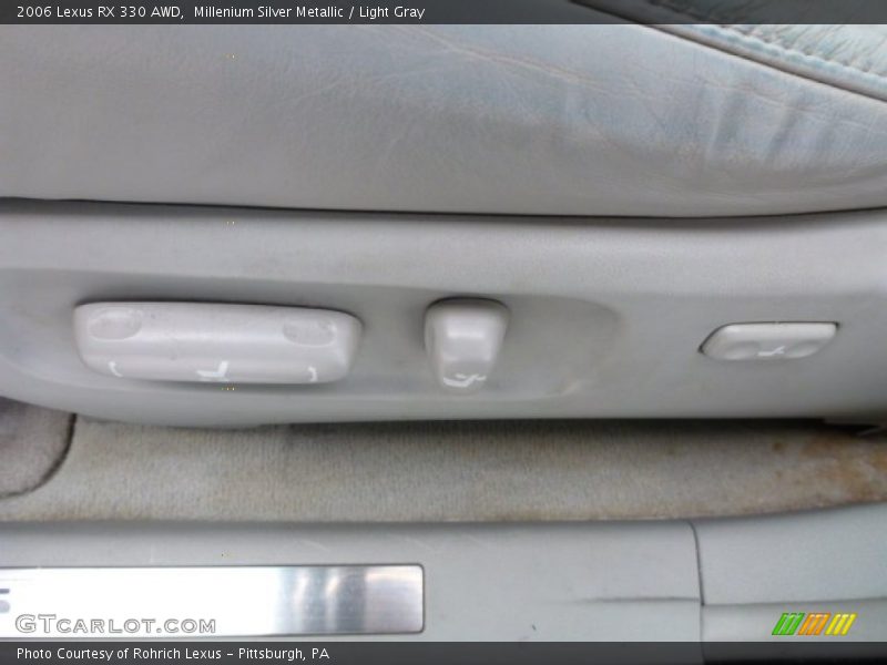 Millenium Silver Metallic / Light Gray 2006 Lexus RX 330 AWD