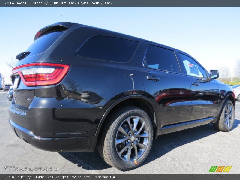 Brilliant Black Crystal Pearl / Black 2014 Dodge Durango R/T