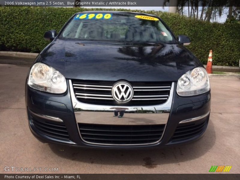 Blue Graphite Metallic / Anthracite Black 2006 Volkswagen Jetta 2.5 Sedan