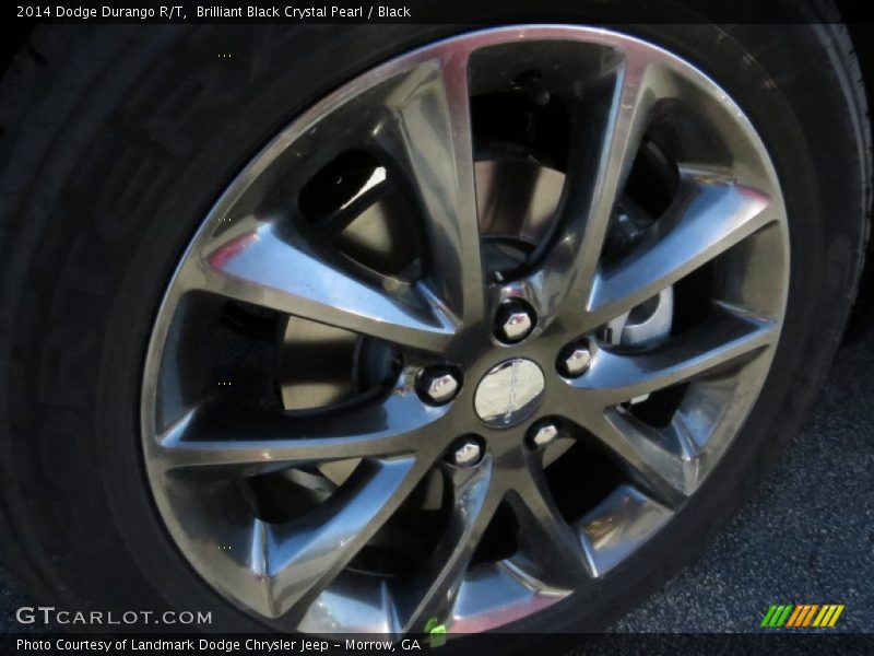 Brilliant Black Crystal Pearl / Black 2014 Dodge Durango R/T