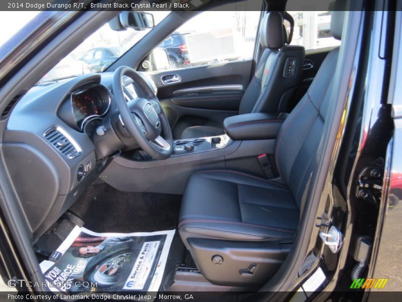 Brilliant Black Crystal Pearl / Black 2014 Dodge Durango R/T