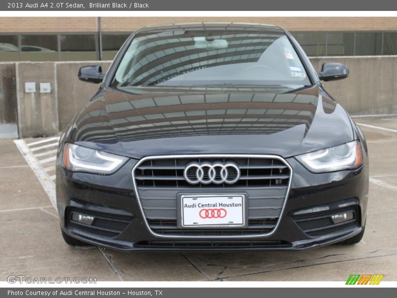 Brilliant Black / Black 2013 Audi A4 2.0T Sedan