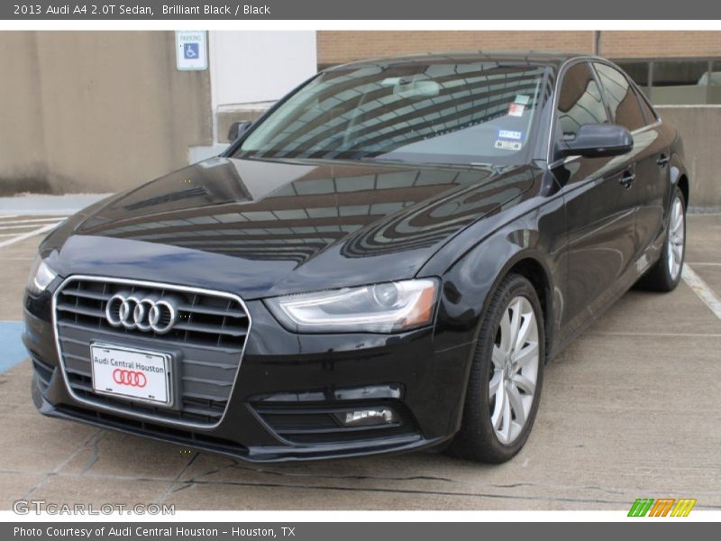 Brilliant Black / Black 2013 Audi A4 2.0T Sedan