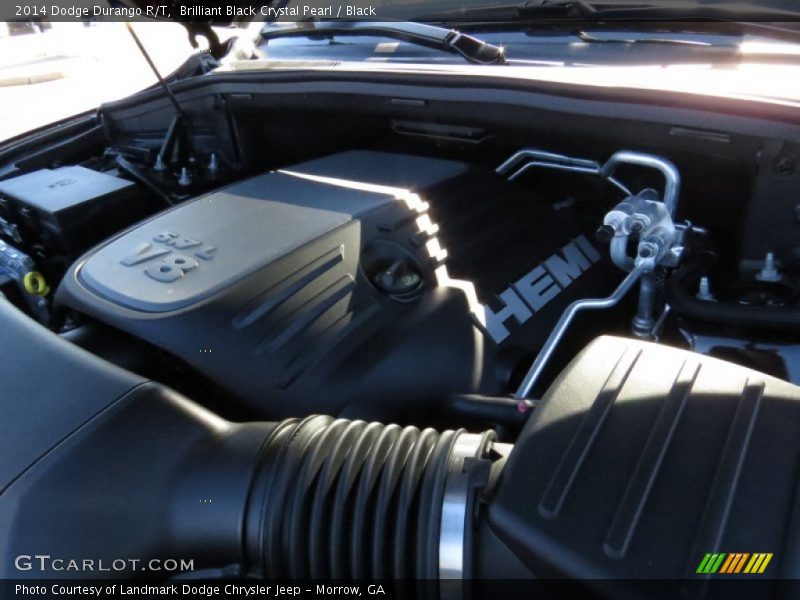 Brilliant Black Crystal Pearl / Black 2014 Dodge Durango R/T