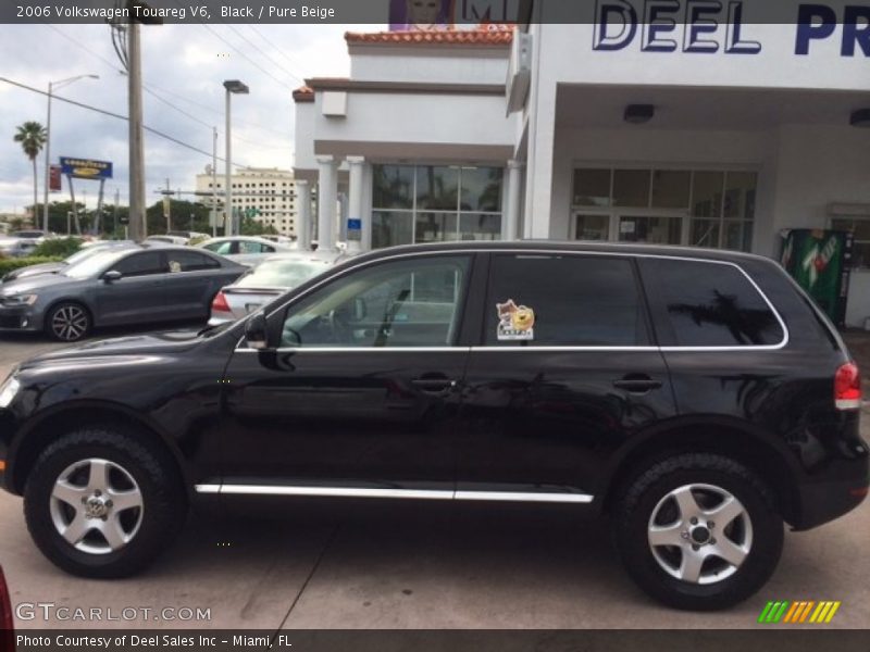 Black / Pure Beige 2006 Volkswagen Touareg V6