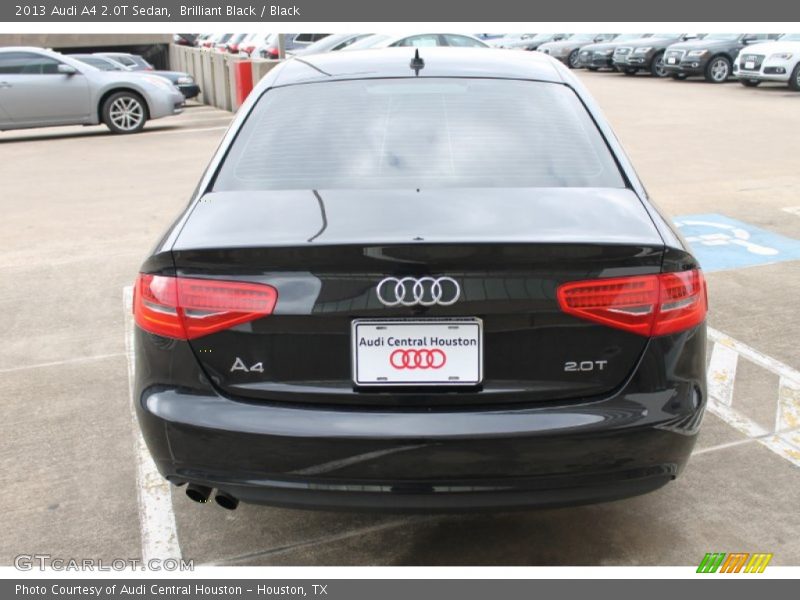 Brilliant Black / Black 2013 Audi A4 2.0T Sedan